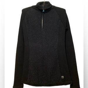 Smartwool Mix Knit Quarter Zip Merino Wool Sweater